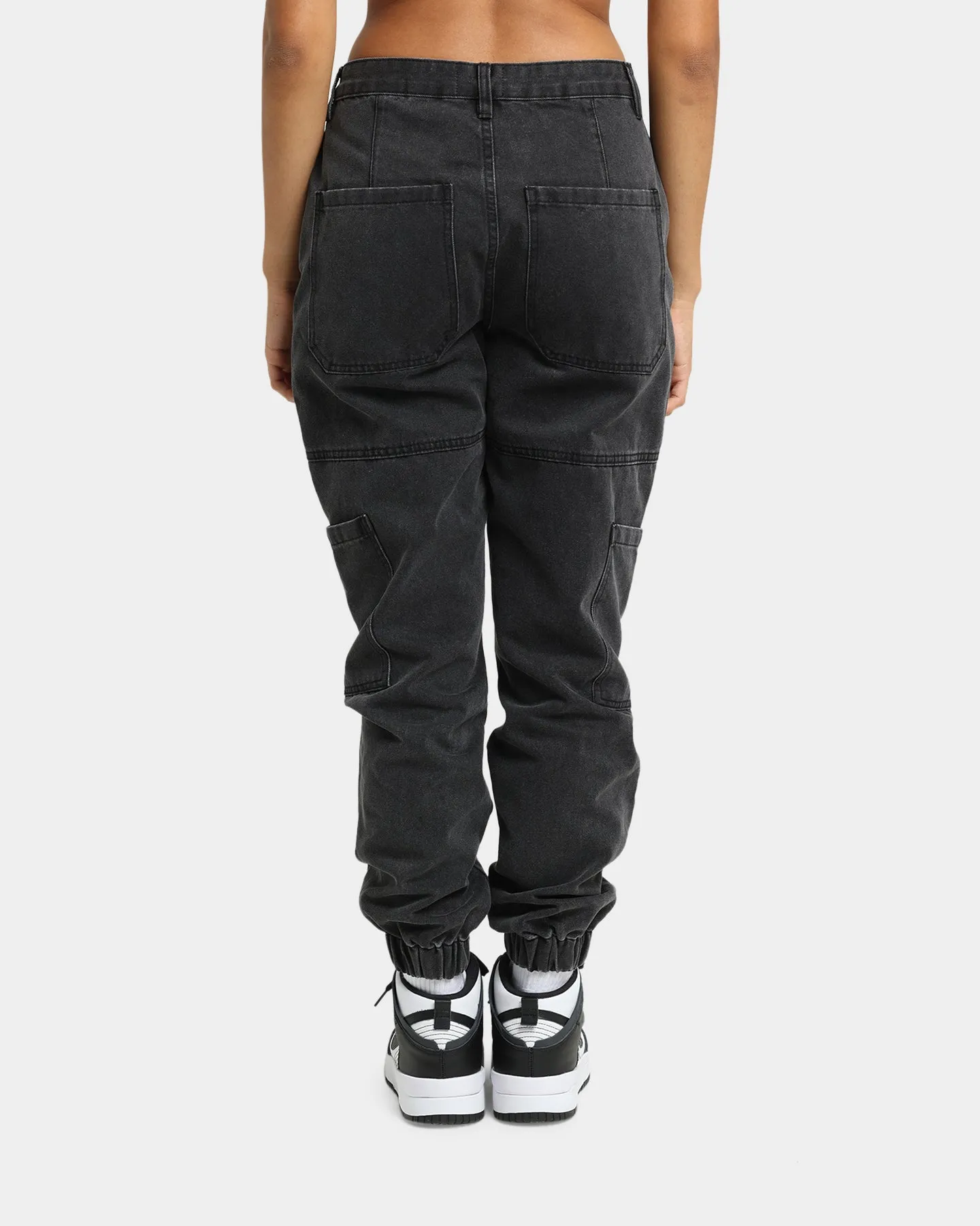 XXIII Women's Gazania Cargo Jeans Black